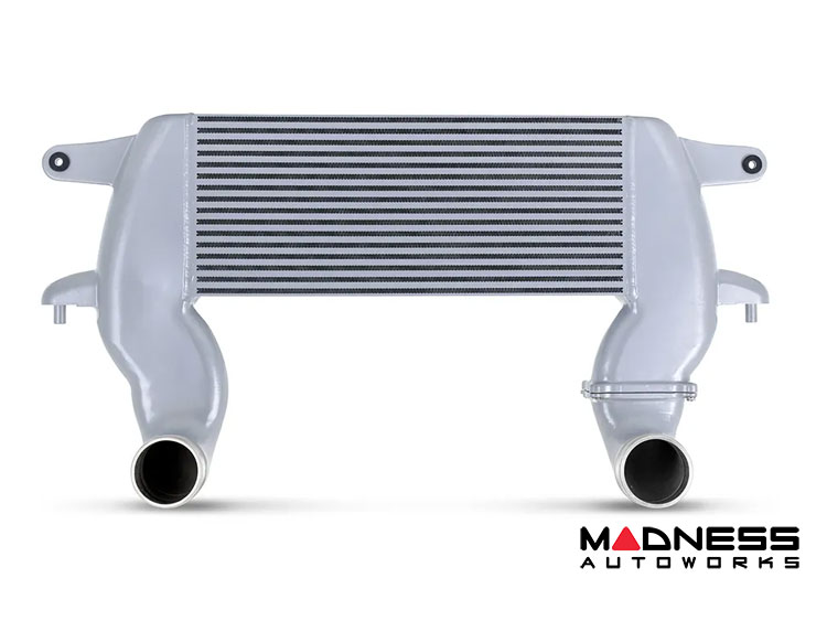 Ford Bronco Performance Intercooler Kit - 2.3L EcoBoost - Mishimoto - High-Mount - Polished Pipes Silver Core